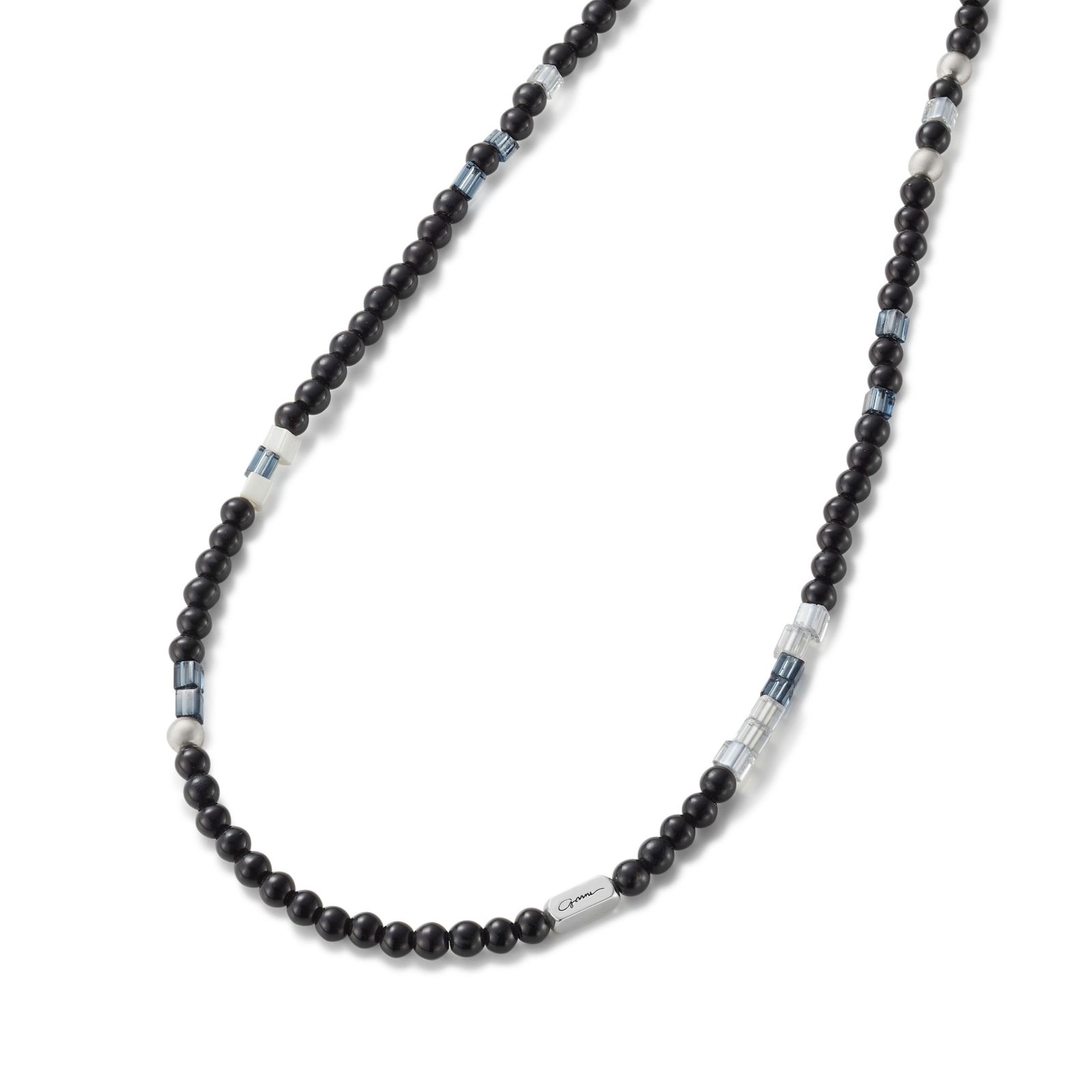GARNI - Mix Beads Necklace - Black / ミックス ビーズ
