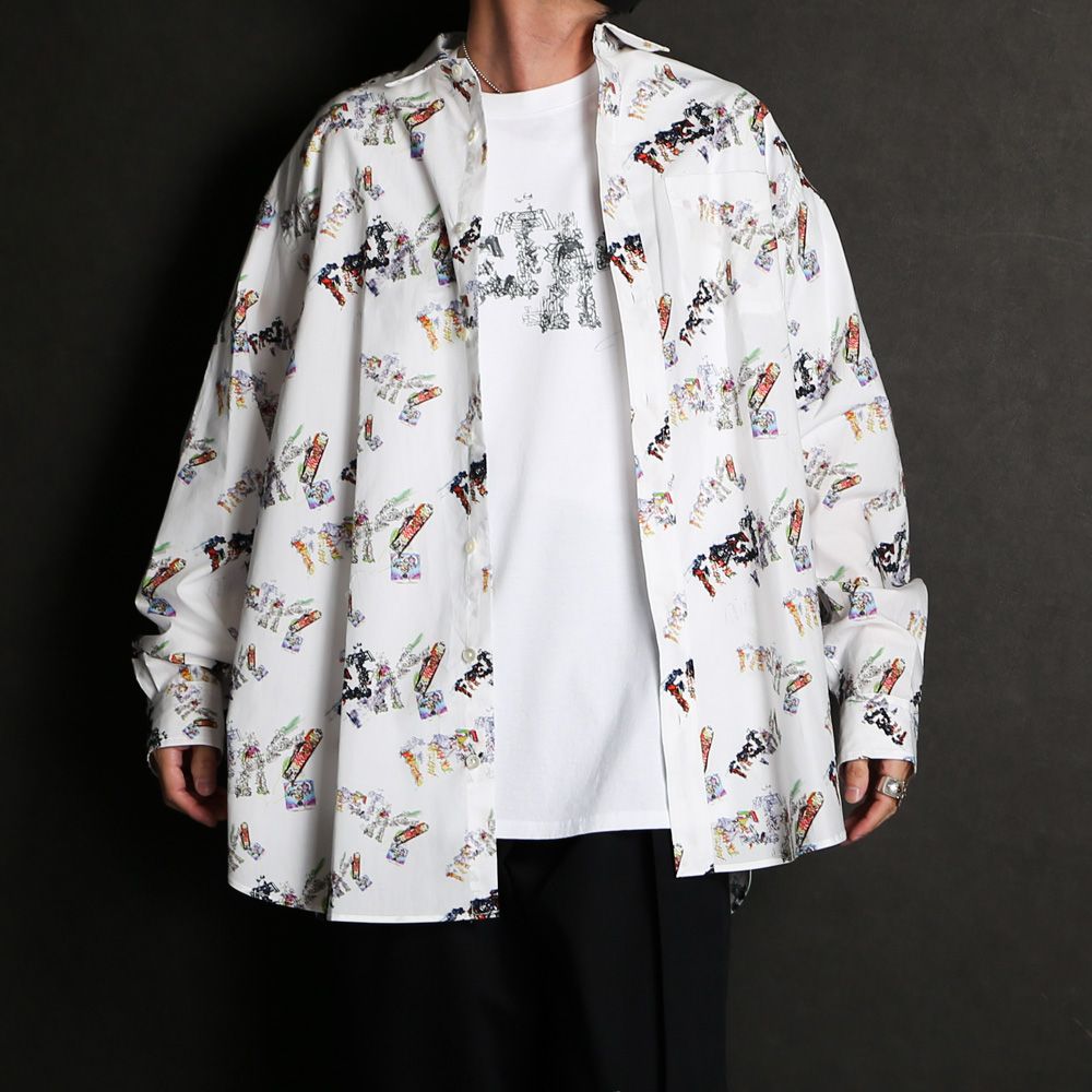 FACETASM - EYƎ GRAPHIC BIG LONG SLEEVE SHIRT / シャツ / ABH-SH-M04