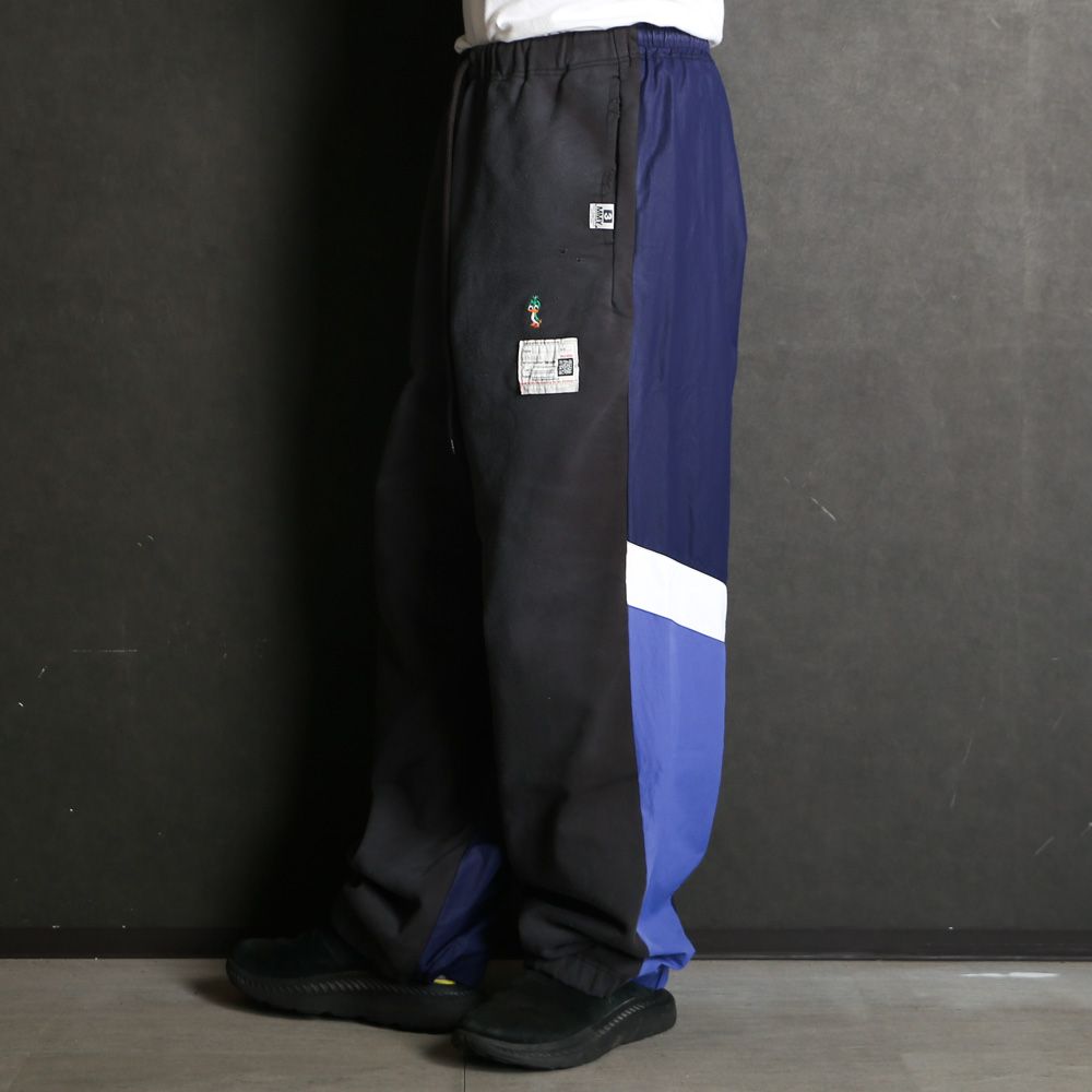 Track Pants Combined Pants - BLACK / トラックパンツ コンバインド パンツ / A16PT572