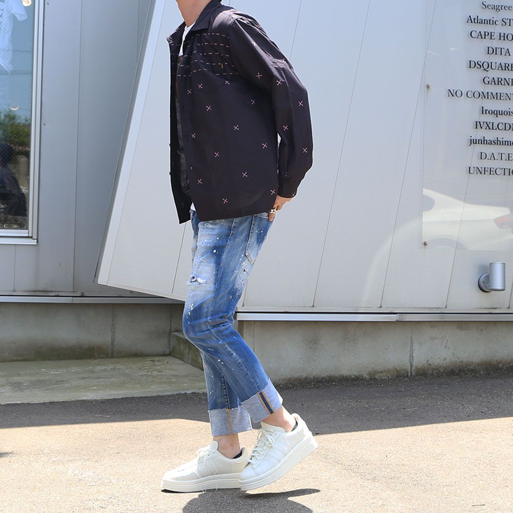 【RATS】【MINEDENIM】【DSQUARED2】【Y-3】コーディネート