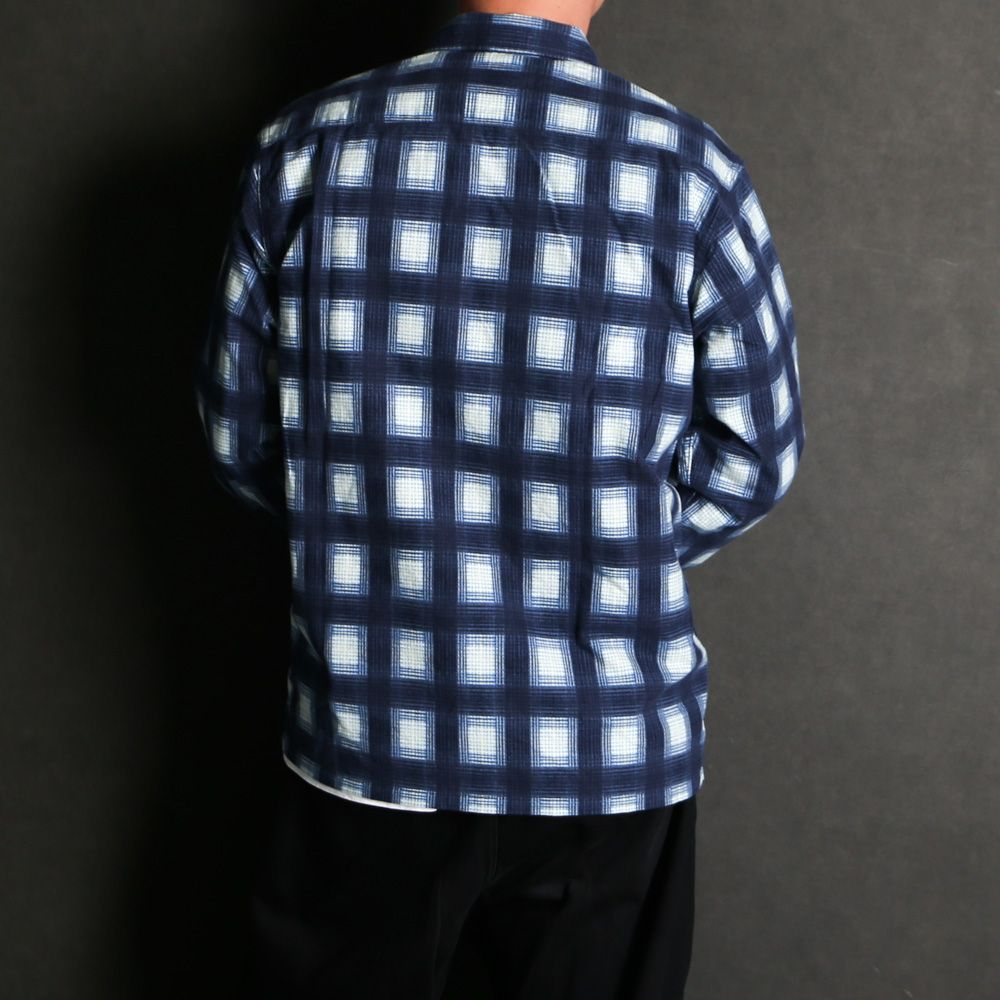 SD Print Flannel Check Shirt / フランネルシャツ / SHOLC300