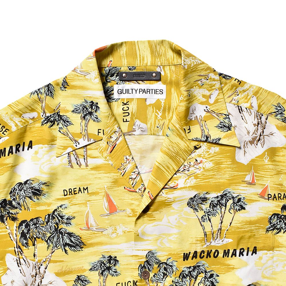 MINEDENIM - WACKOMARIA × MINEDENIM / Hawaiian Shirt - YSP / 24MND-WM001 |  chemical conbination