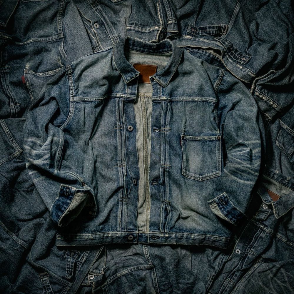 MVC type-I tracker jacket (used washed) - Indigo / デニムジャケット / MVC-JK02