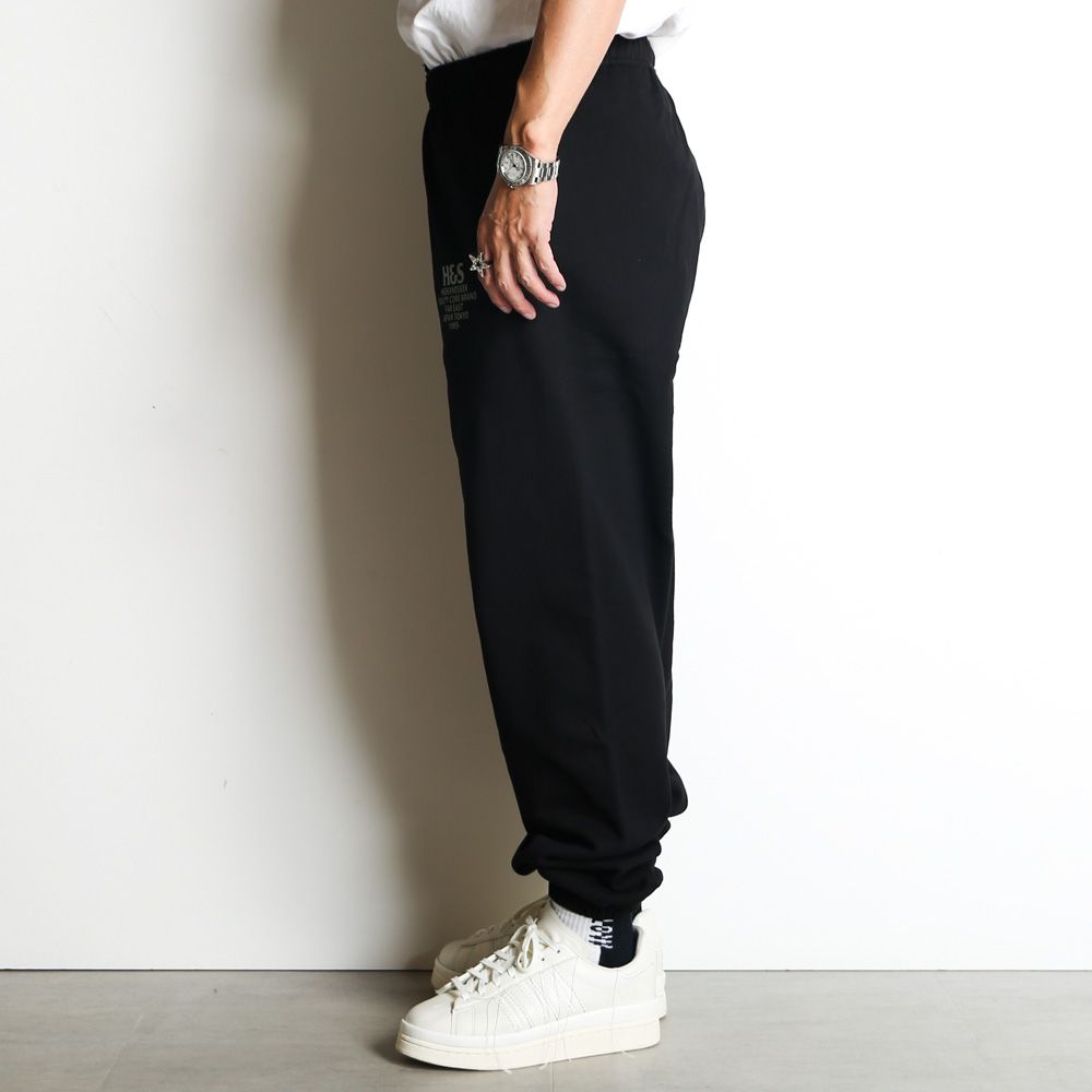 H&S Sweat Pant (25aw) - BLK / スウェットパンツ / HP-100825
