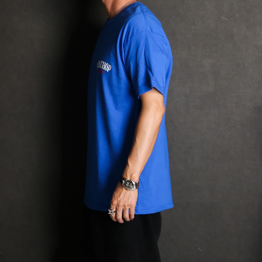 PCP BACK TEE - BLUE / ショートスリーブTシャツ