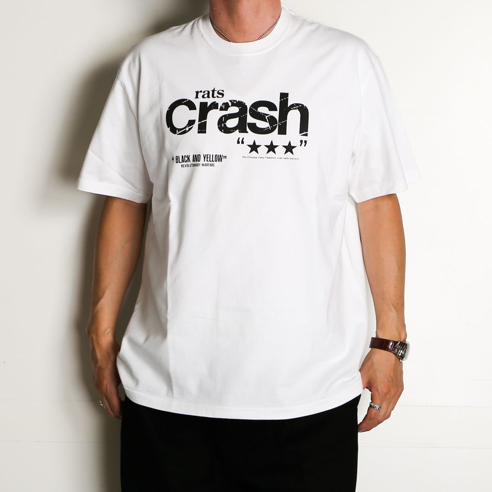 CRASH TEE / プリント Tシャツ / 22'RT-0401
