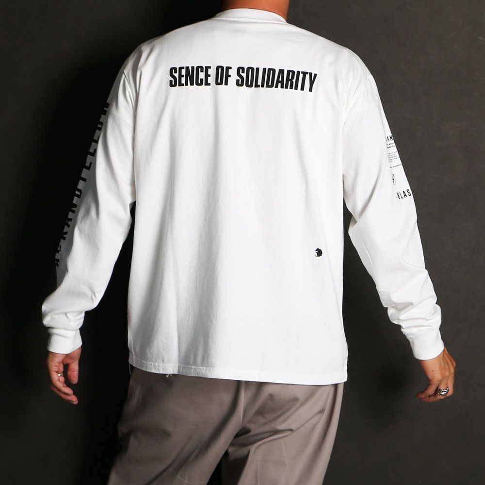 MC L/S TEE - WHITE / ロングスリーブ Tシャツ / 26'RTC-0802