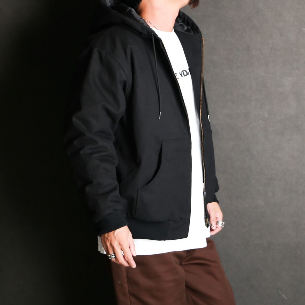 HideandSeek - 【ラスト1点-サイズXL】 Zip Hooded Work Jacket