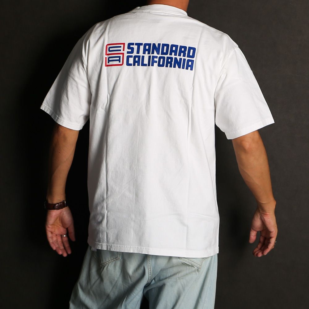 SD Heavyweight Jeff Logo T - White / Tシャツ / TSOAK100