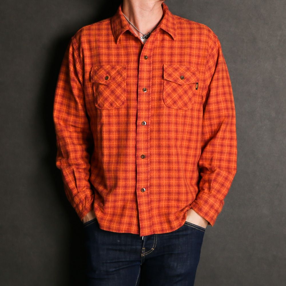 RATS - 【ラスト1点-サイズS】 AMUNDSEN CHECK SHIRT / レギュラーカラー シャツ / 22'RS-0904 |  chemical conbination