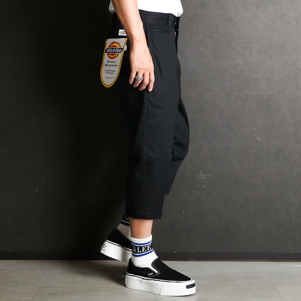"BEDWIN & THE MMY × Dickies” / Clopped Pants - BLACK / クロップドパンツ / C15PT016