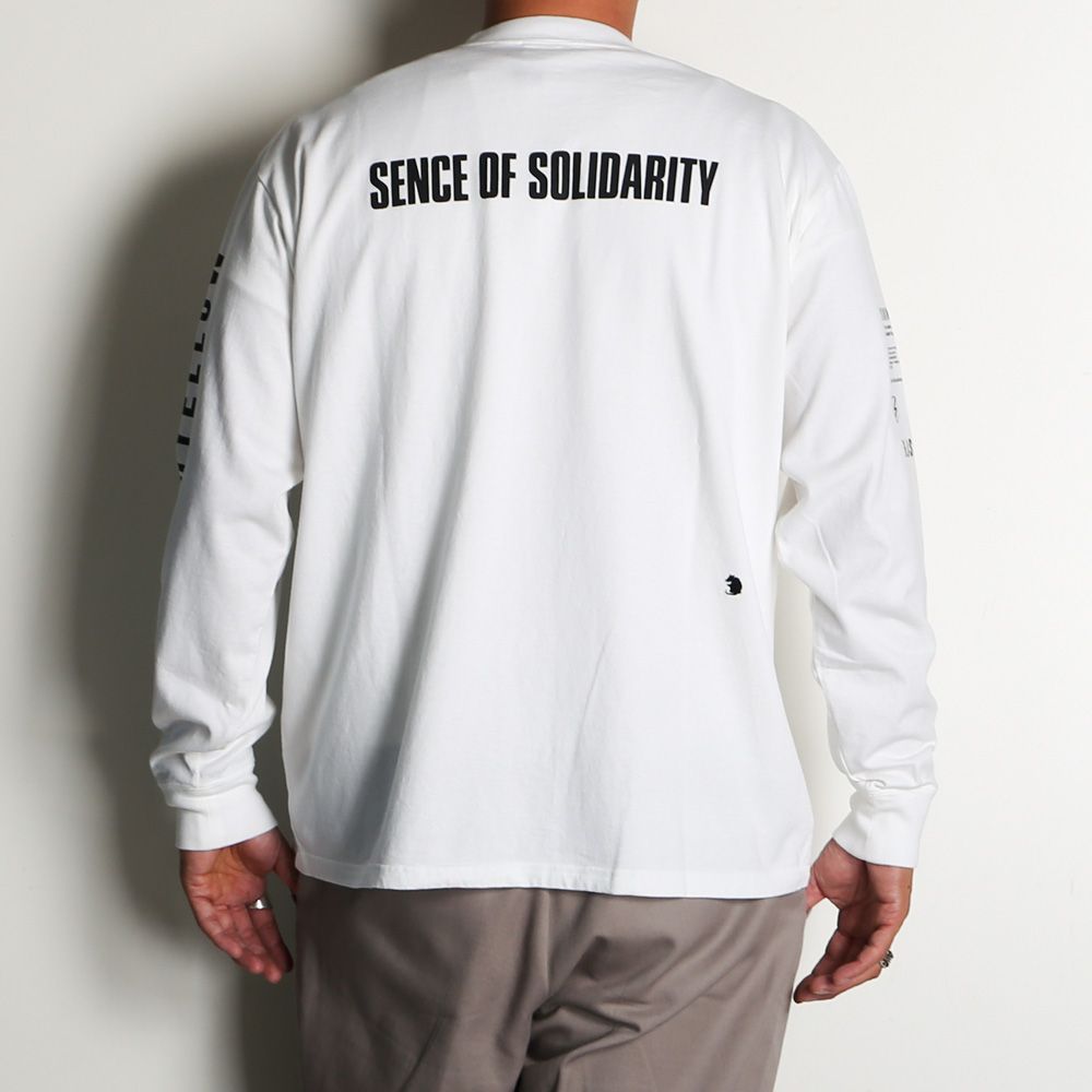 MC L/S TEE - WHITE / ロングスリーブ Tシャツ / 26'RTC-0802