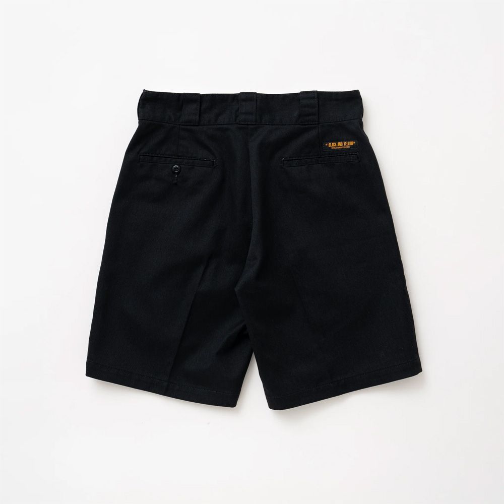 T/C WORK SHORTS - BLACK / ワークショーツ / 26'RP-0408