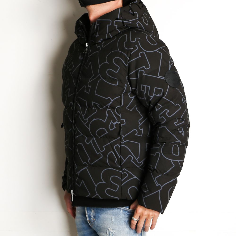 LETTERING DOWN JACKET / ダイアゴナルロゴ ダウンジャケット / USO-21042