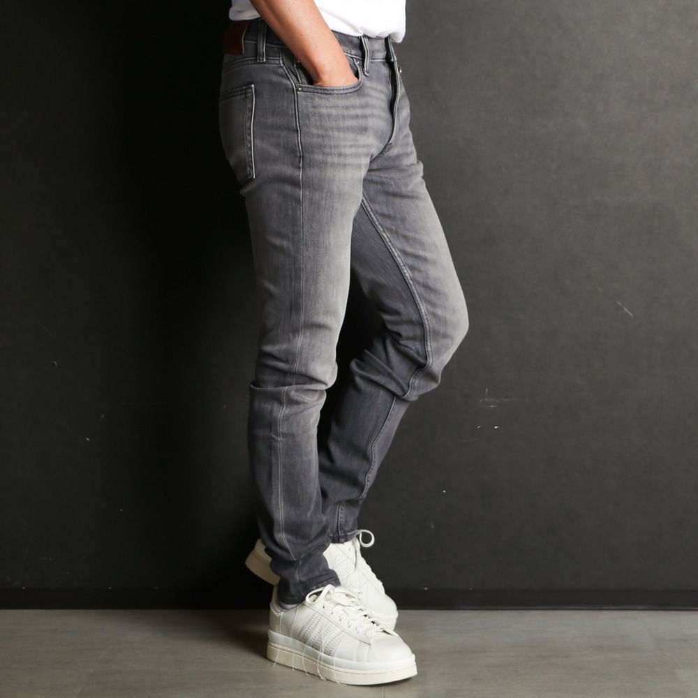 Slim Taper Abraded Stone 37.5 Jeans / スリムテーパード デニムパンツ / 4RE749G