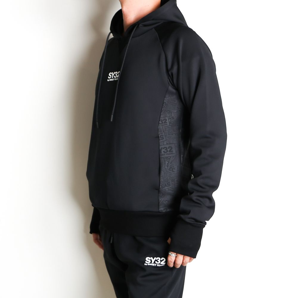 DOUBLE KNIT EMBOSS LOGO P/O HOODIE / プルオーバー フーディー / 12562
