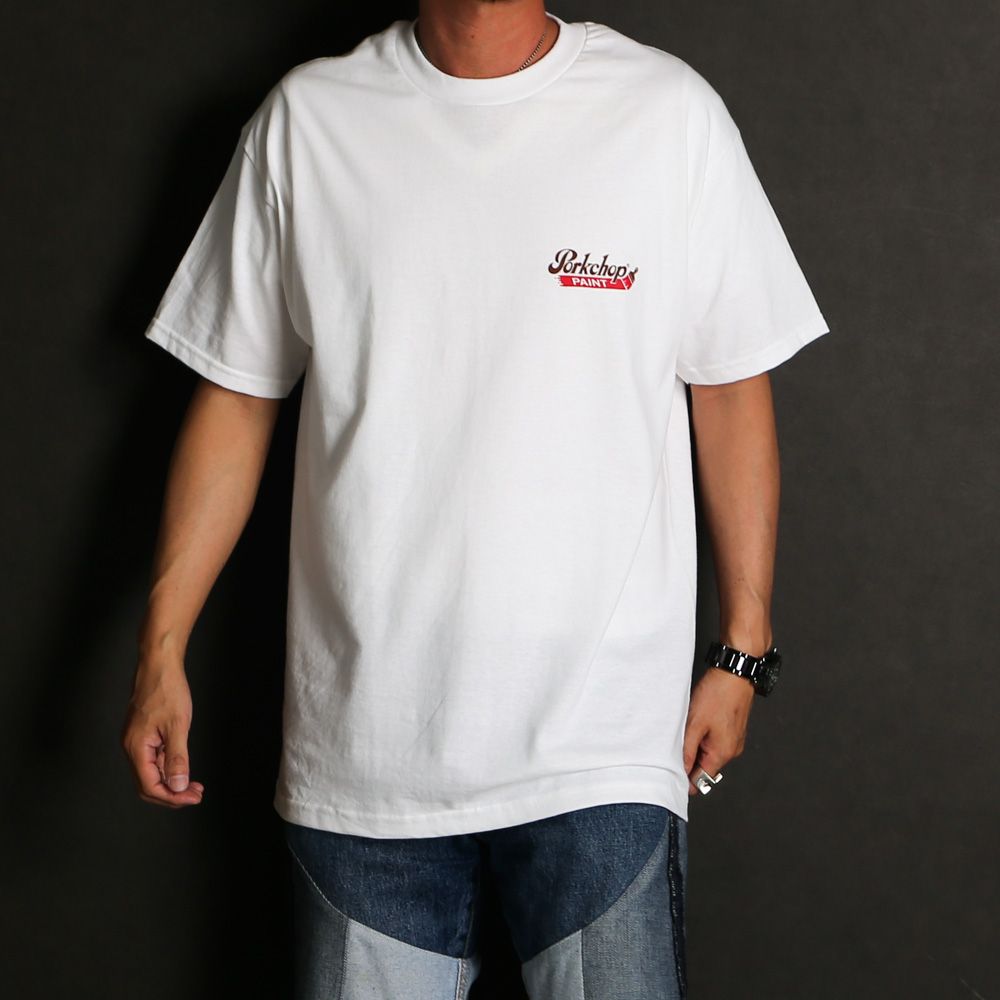 PCP LOGO TEE - WHITE / ショートスリーブTシャツ