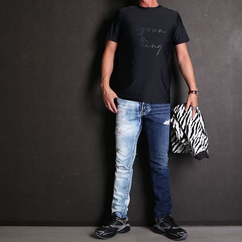 【MINEDENIM】【RESOUND CLOTHING】【DSQUARED2】コーディネート