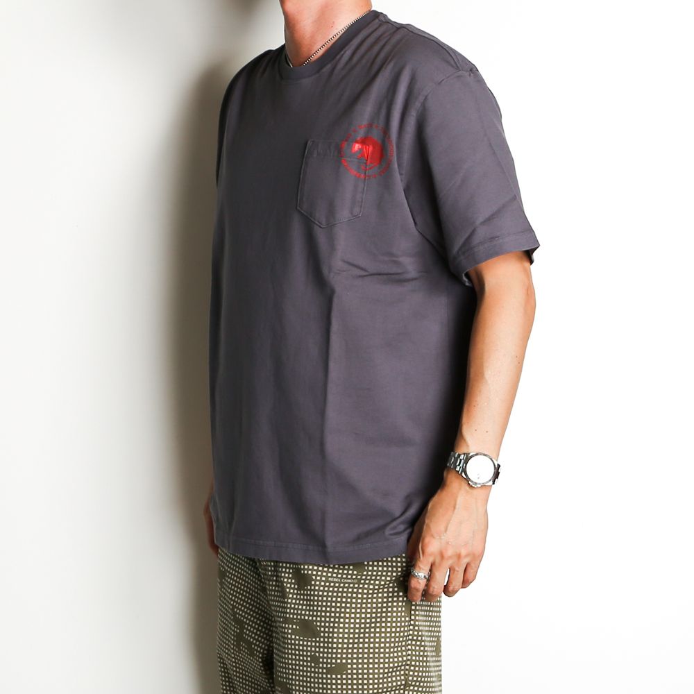 CIRCLE POCKET TEE / プリント Tシャツ / 22'RT-0501
