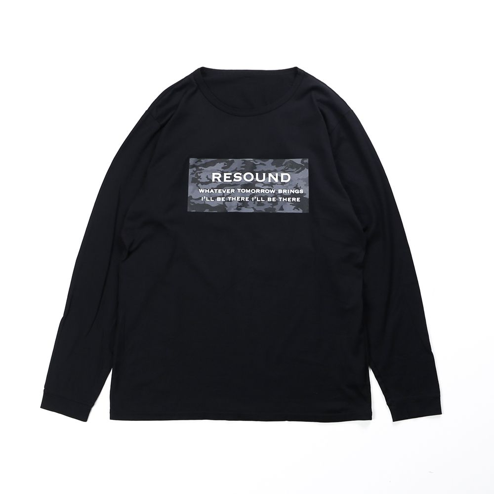 camouflage BOX ROGO LONG TEE / ボックスロゴ ロングスリーブTシャツ / RC17-T-002