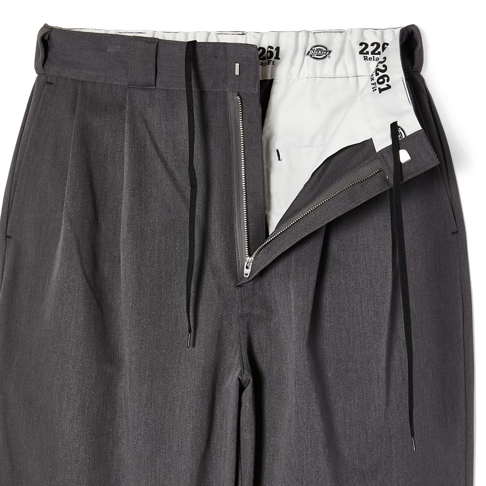 × DICKIES / 2TUCKS TROUSERS - T.GRAY / 2261-CP40-029