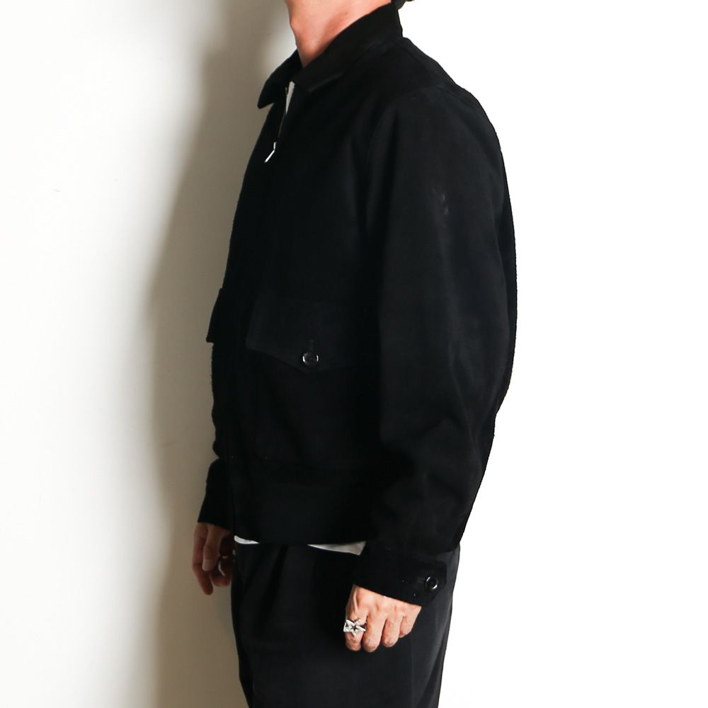 WACKOMARIA × STIE-lo × MINEDENIM / Suede Leather Jacket - BLK / MDSL-WM-BL01
