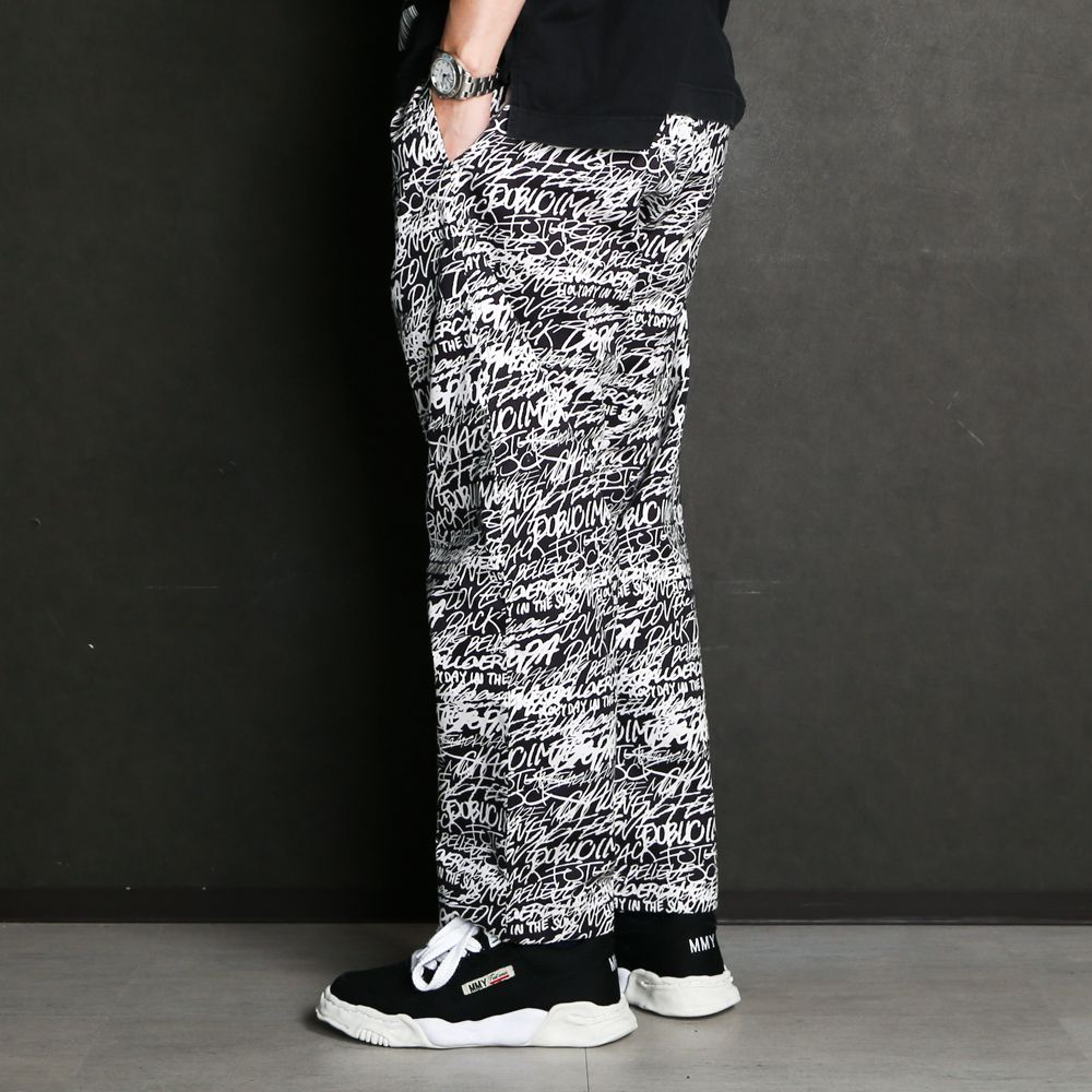 MYne - Rakugaki Pants / G08PT016 | chemical conbination