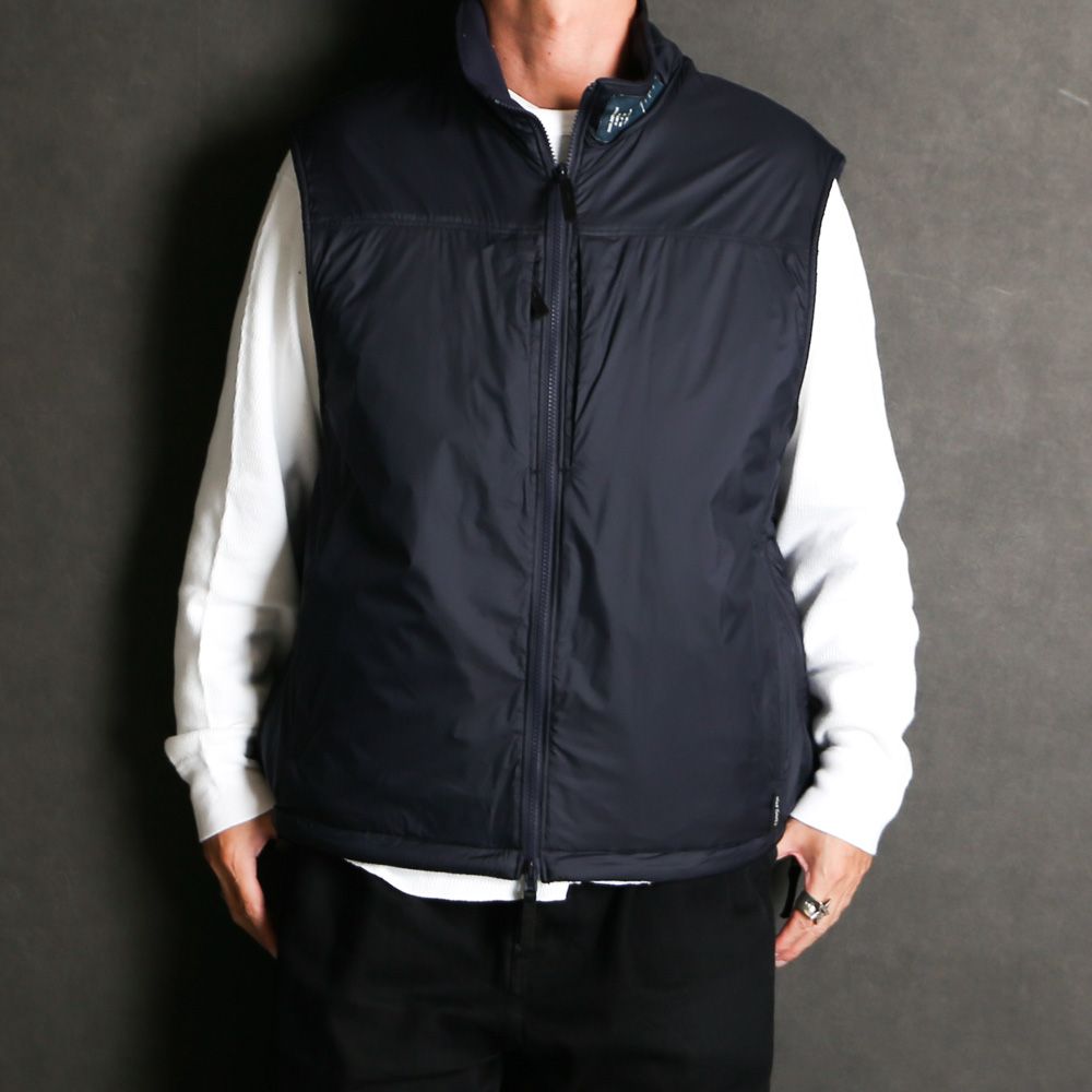 × WILD THINGS / REVERSIBLE VEST - NAVY / 9252-VE01-003