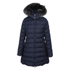 【レディース】 LAVIANA ラヴィアナ - NAVY / ミドル丈ダウンコート / LCKA0739013588