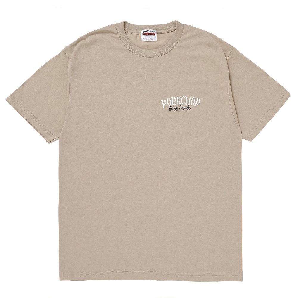 PORK BACK TEE - SAND / ショートスリーブTシャツ