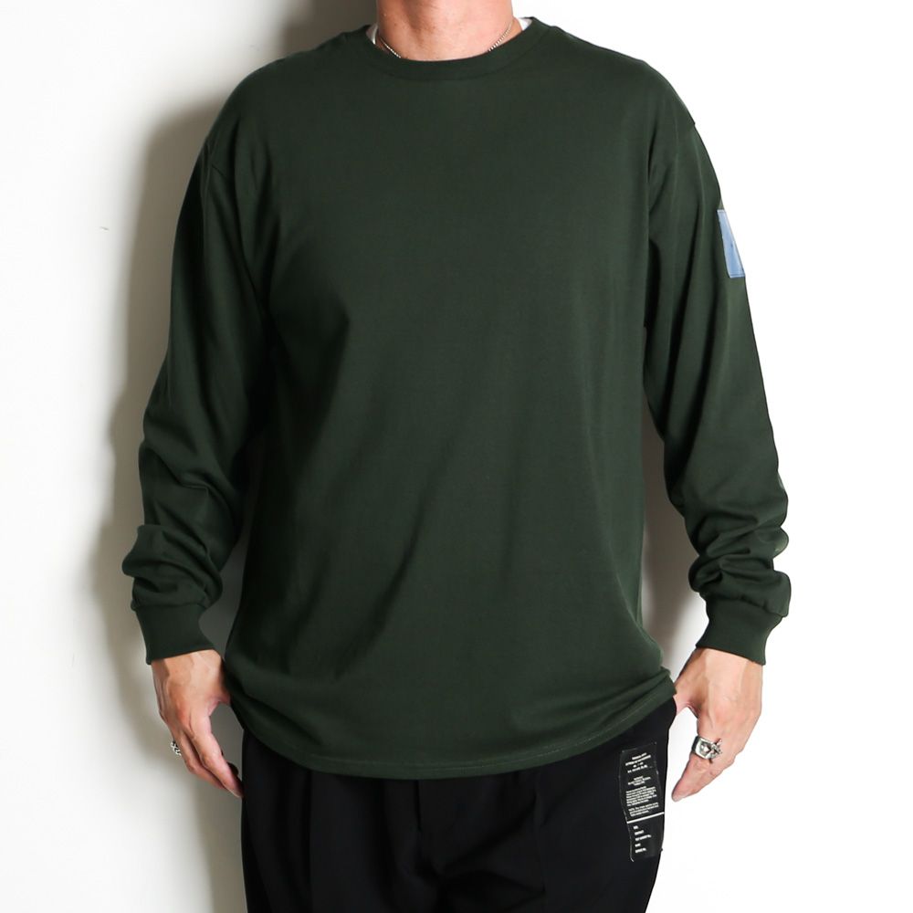 【ラスト1点-サイズ38】 LONG SLEEVE T-SHIRT - D.KHAKI / 9242-CS82