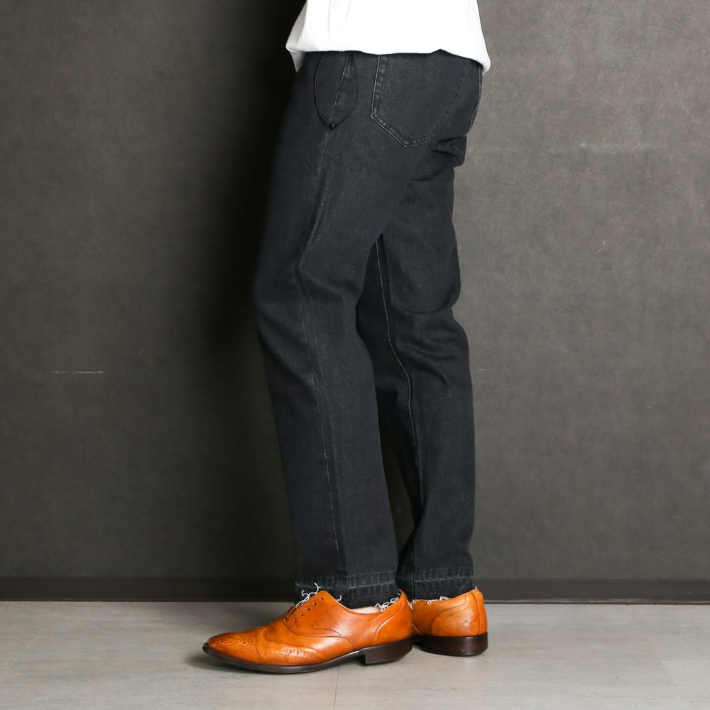 WASHED DENIM PANTS / センタースリット デニムパンツ / VTM-21-P-032