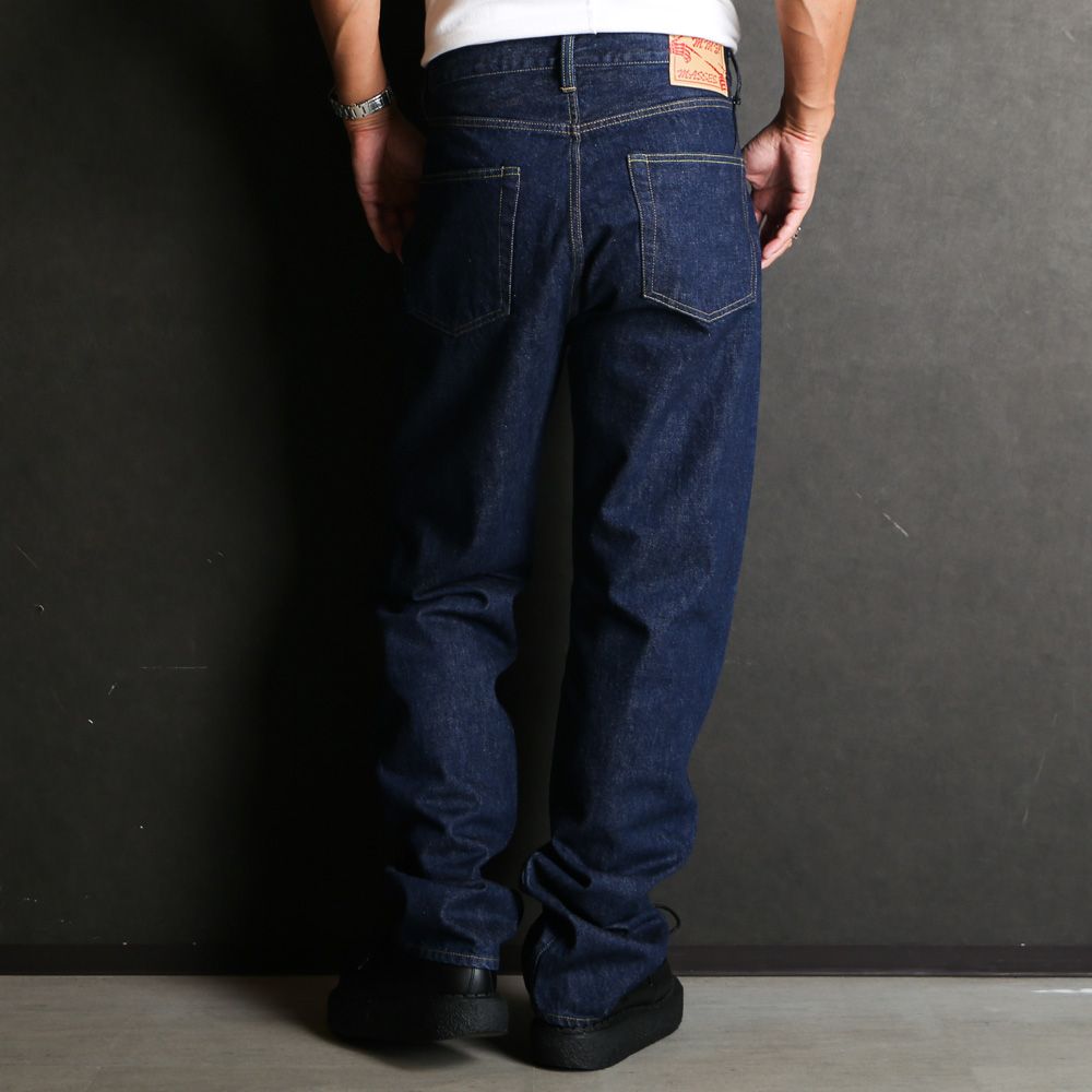 MASSES × Maison MIHARA YASUHIRO / DENIM PANTS ONE WASH MMY - INDIGO / セルヴィッヂデニム 5ポケットパンツ / C15PT036