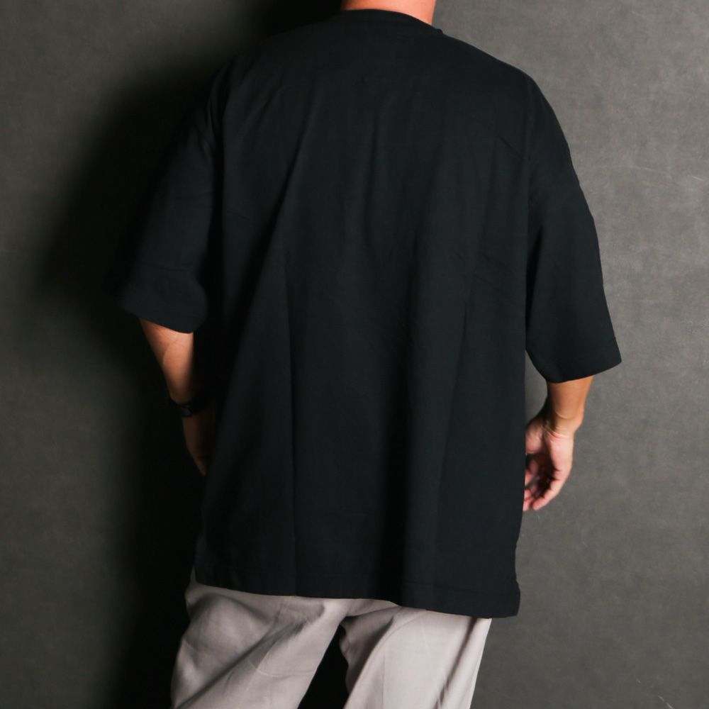Leon Printed T-shirt - BLACK / レオン プリント Tシャツ / J17TS832