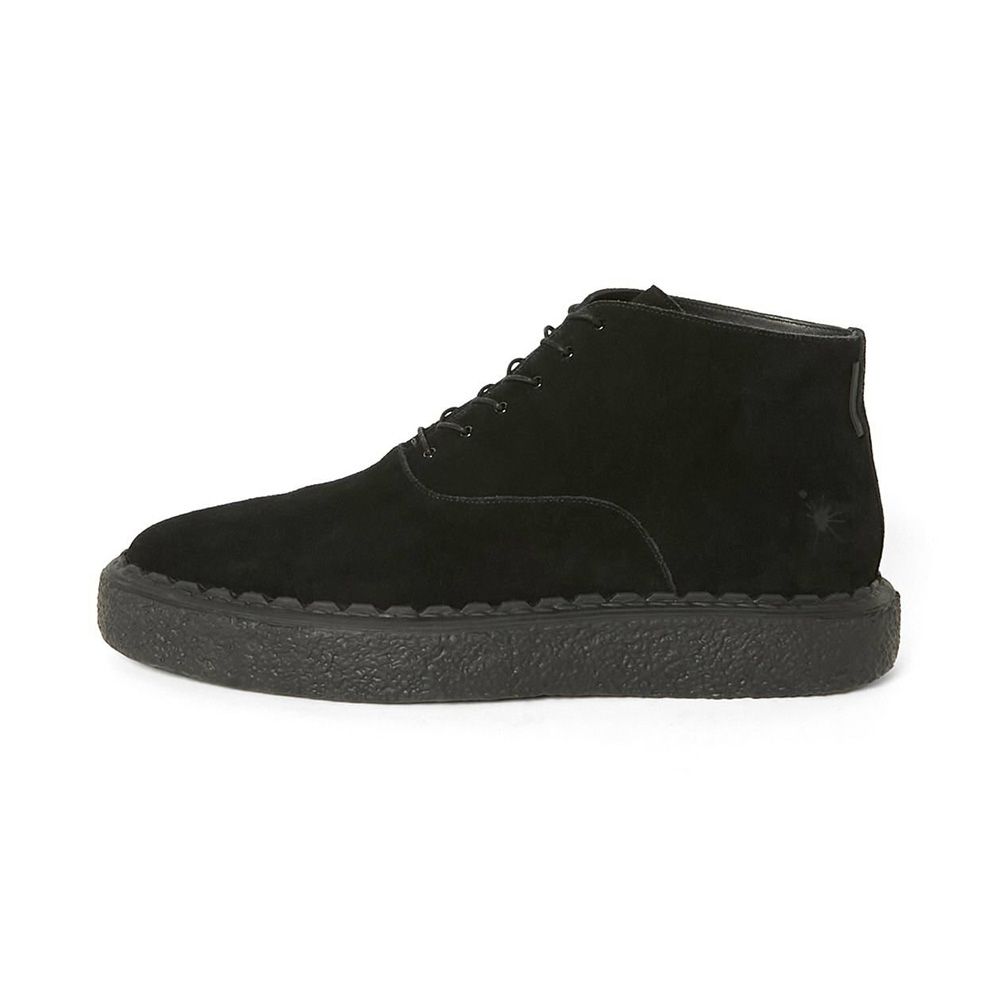 × General Scale. Maison MIHARA YASUHIRO  / Suede Lace-up Boots - Black / 2252-SE01