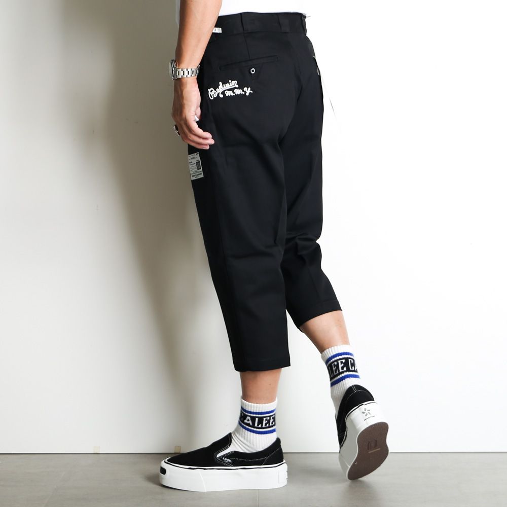 "BEDWIN & THE MMY × Dickies” / Clopped Pants - BLACK / クロップドパンツ / C15PT016