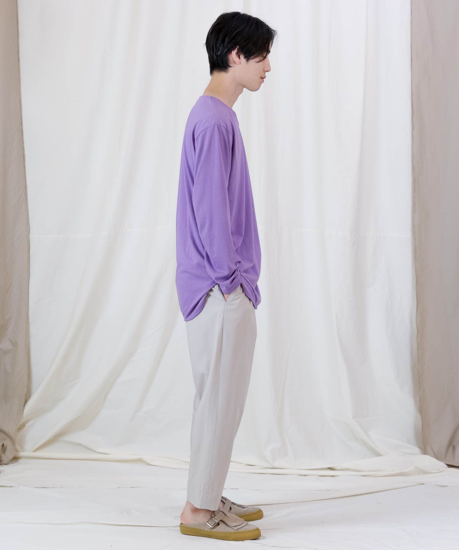 LAYERED LONG CS / レイヤード ロングカットソー / 179101