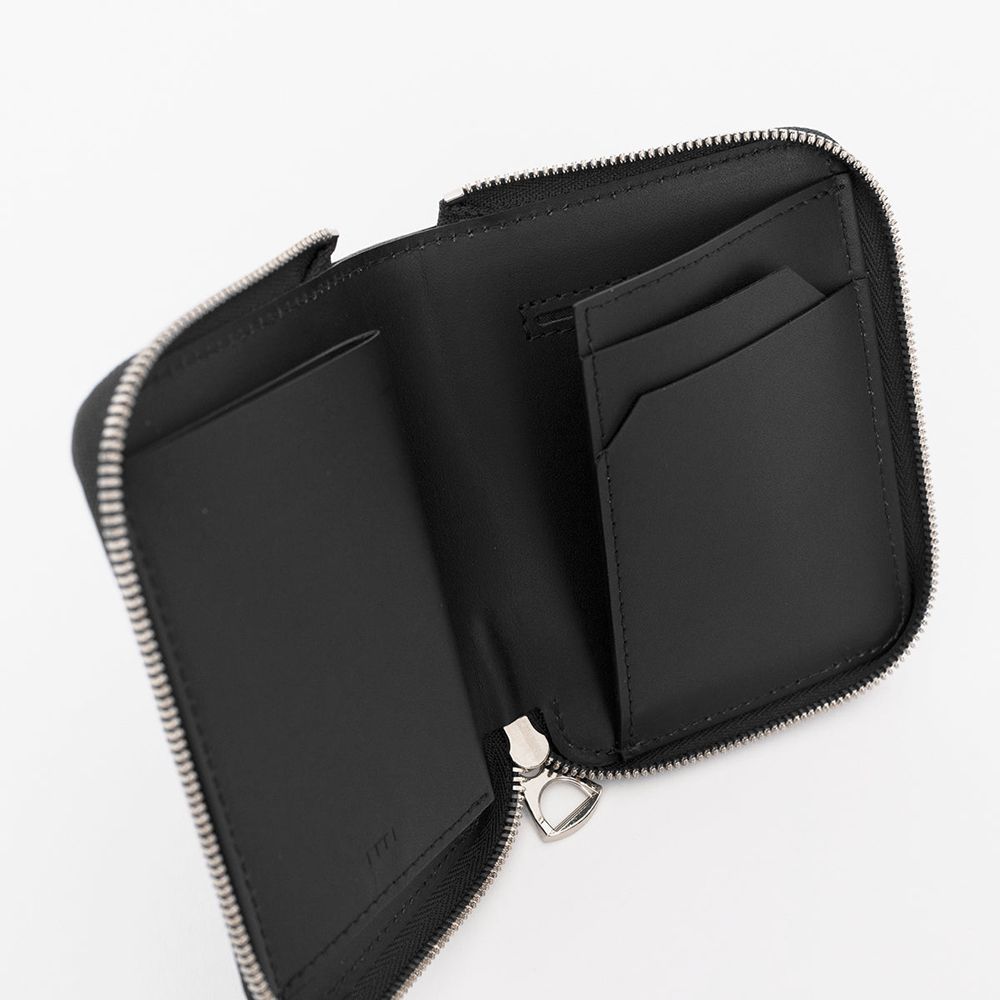 ITTI - CRISTY SLIM COMPACT WLT / CROCO / BLACK / ITTI-WLT