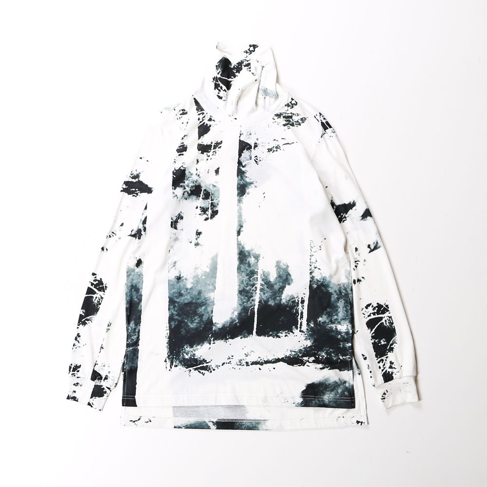 "Forest Fire" Fire T-shirts / グラフィック タートルネック Tシャツ / TA20AW-JR051