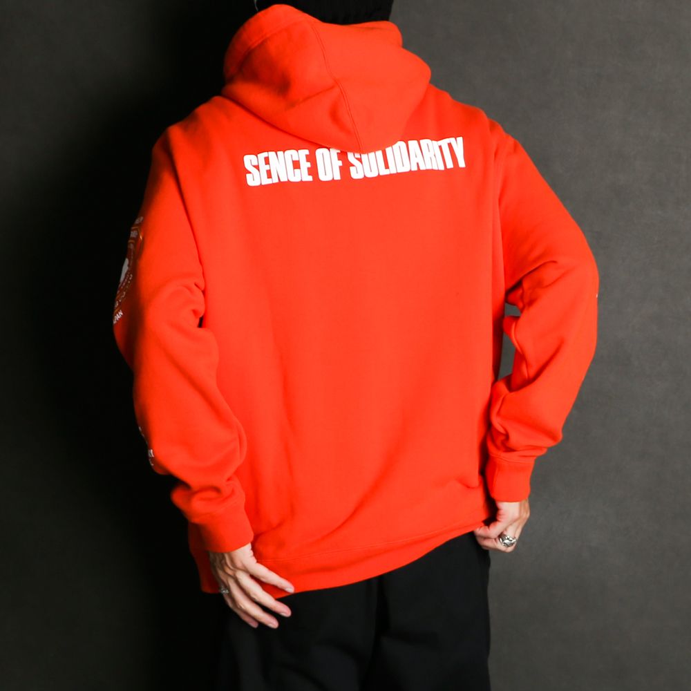 RATS - MC HOODIE ORANGE / プルオーバーパーカー / 21'RTC-0903