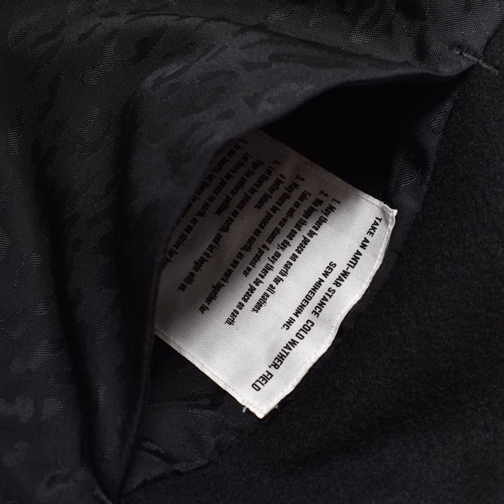 Wool Light Melton Flying JKT - BLK / 2510-9001