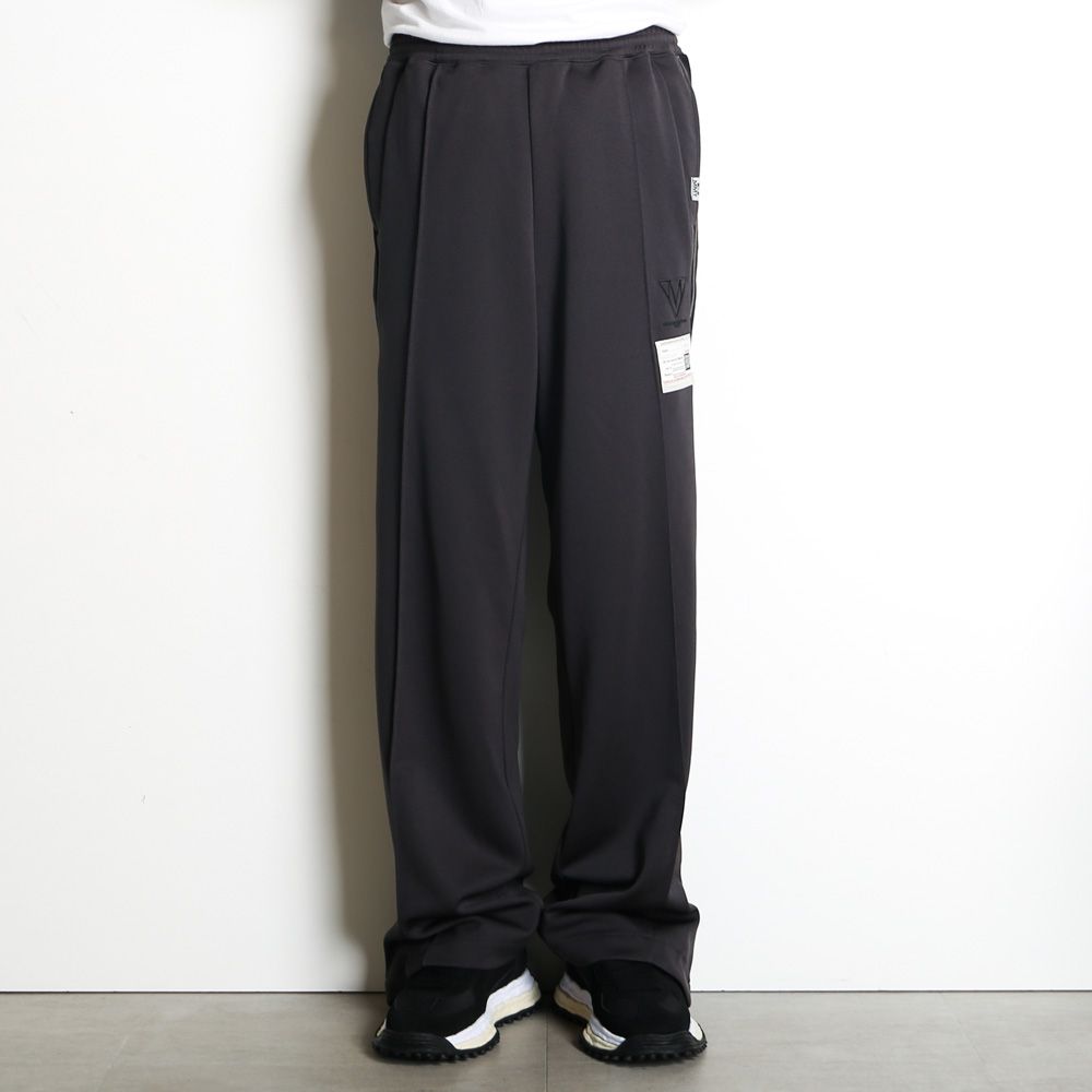 Folded Track Pants - BLACK / フォールデッド トラックパンツ / A17PT562