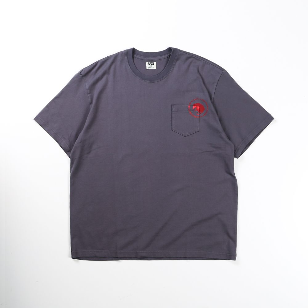 CIRCLE POCKET TEE / プリント Tシャツ / 22'RT-0501