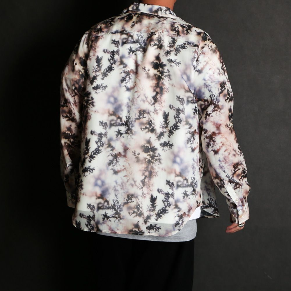 "DENDRIC AGETE" GAUZE REGULAR SHIRT / ガーゼシャツ / TA24SS-SH027
