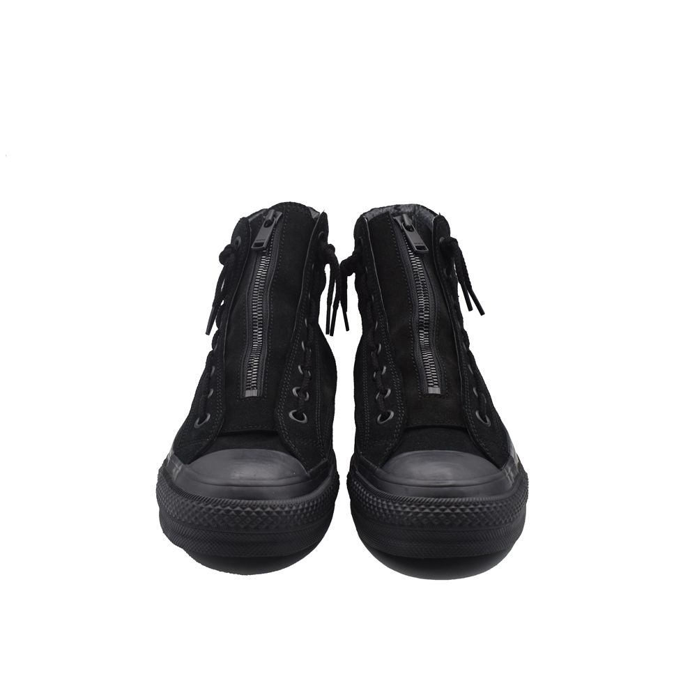 MINEDENIM × nonnative / DWELLER TRAINER 2 HI COW LEATHER WITH GORE-TEX by SPINGLE - BLK / NN-F4753