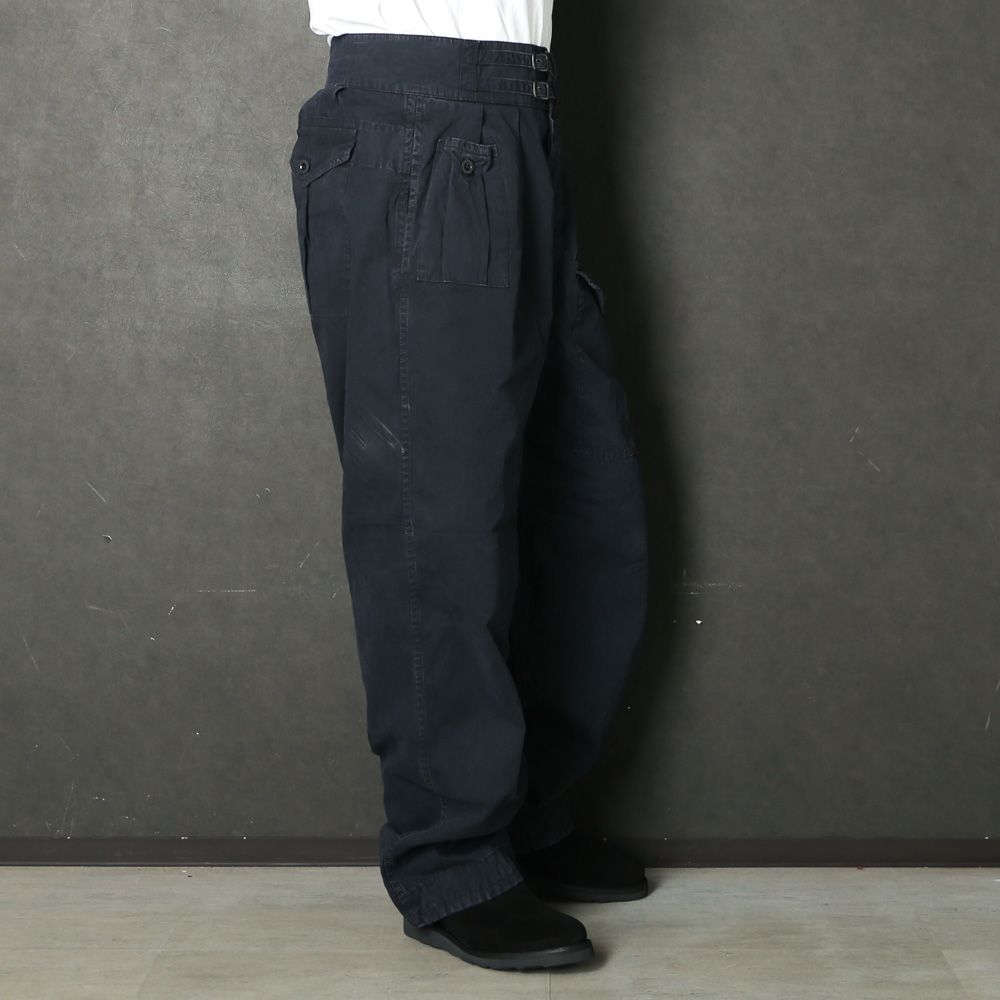 GURKHA TROUSERS - BLK / 2026AW-PT4-YT