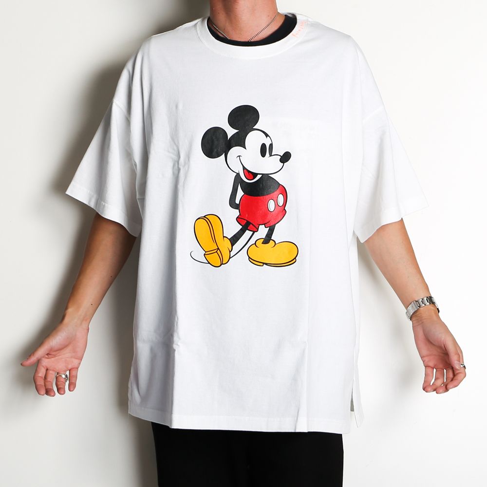 MICKEY RIB BIG TEE / Tシャツ / MIMI-TEE-U10