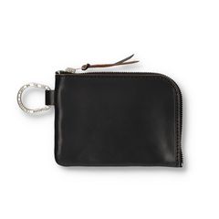 Button Works / SD Leather Wallet - Black / レザーウォレット / OTBNA230