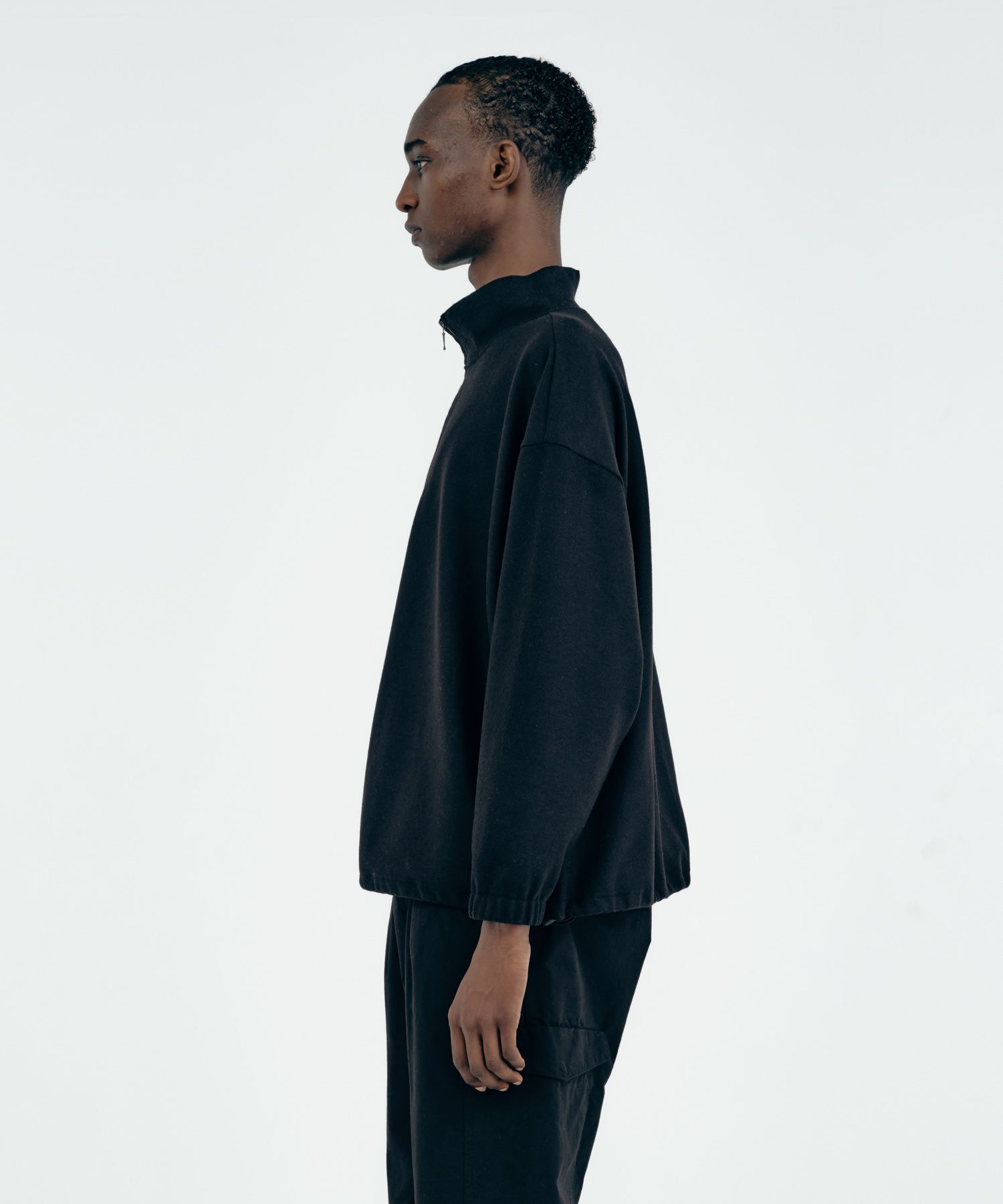 DOUBLE FACE JERSEY HALF ZIP / ハーフジップ プルオーバー / 178204