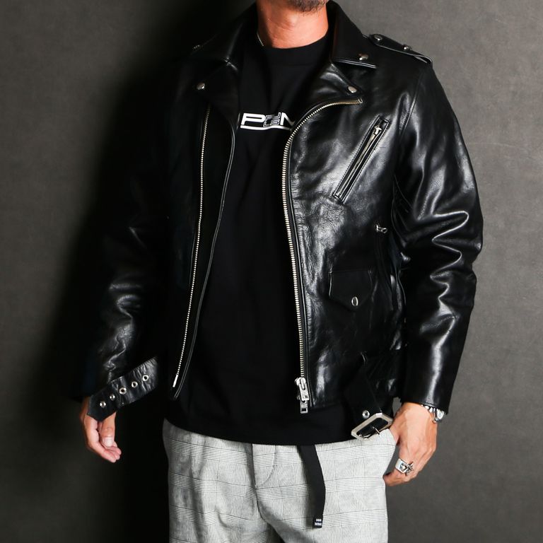 FIRSTRUST - ONE LOVE / FRINGE W-LEATHER RIDERS JACKET / 222FRJK 